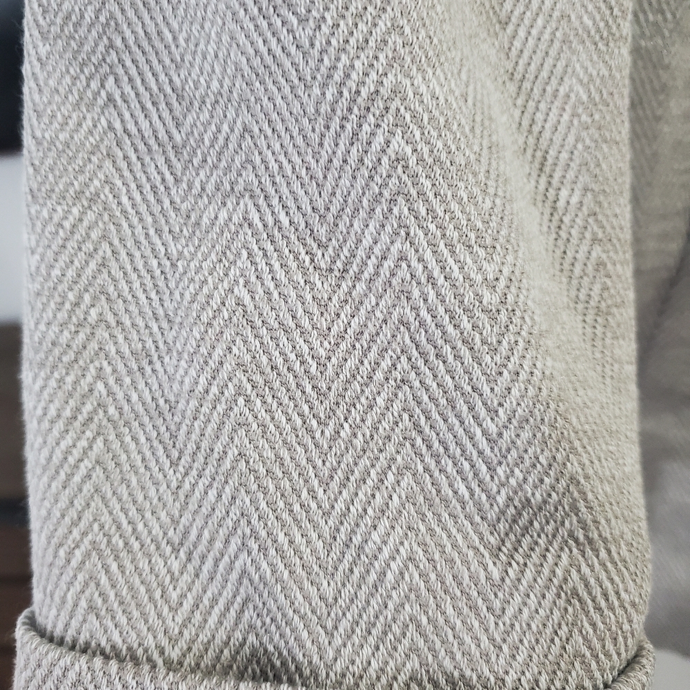 Z Supply Gray Herringbone Long Blazer - Picture 3 of 3